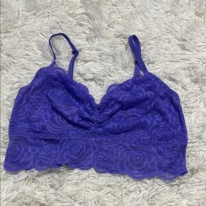 3 Lace Bralette with Adjustable Straps - PINK Victorias Secret Medium